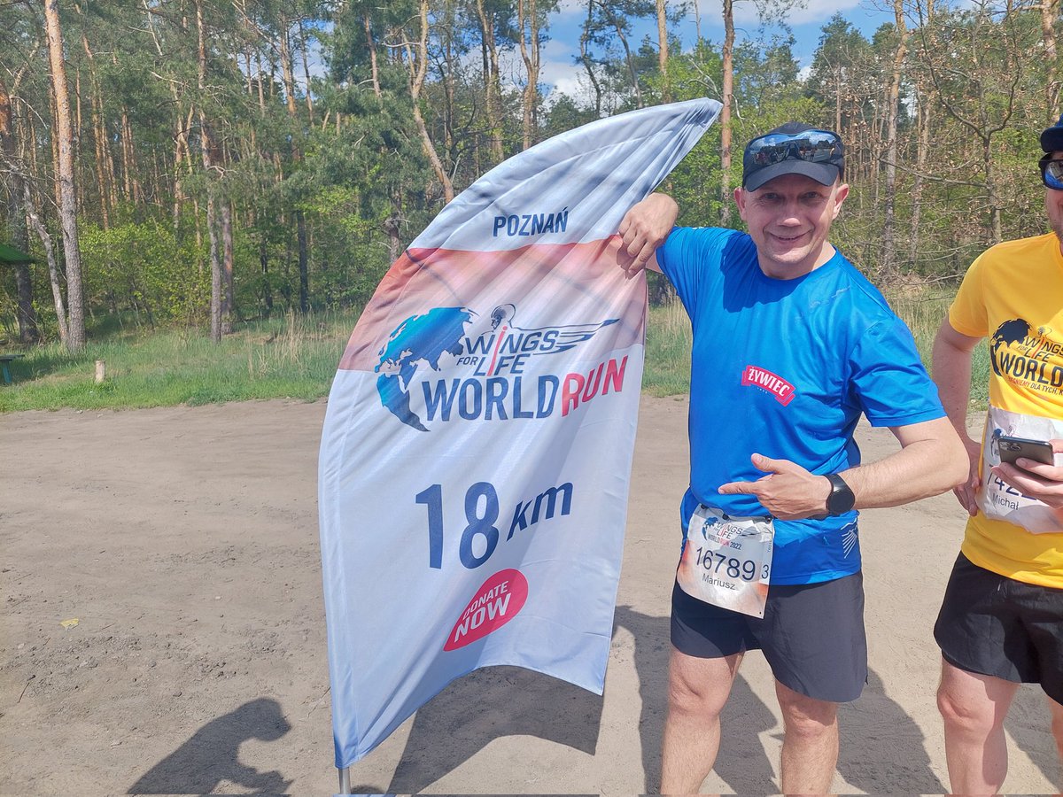 JaceStankiewicz's tweet photo. Wings For Life Poznań 👍🏃‍♂️🏃‍♂️🏆 https://t.co/8atAPLdNIZ