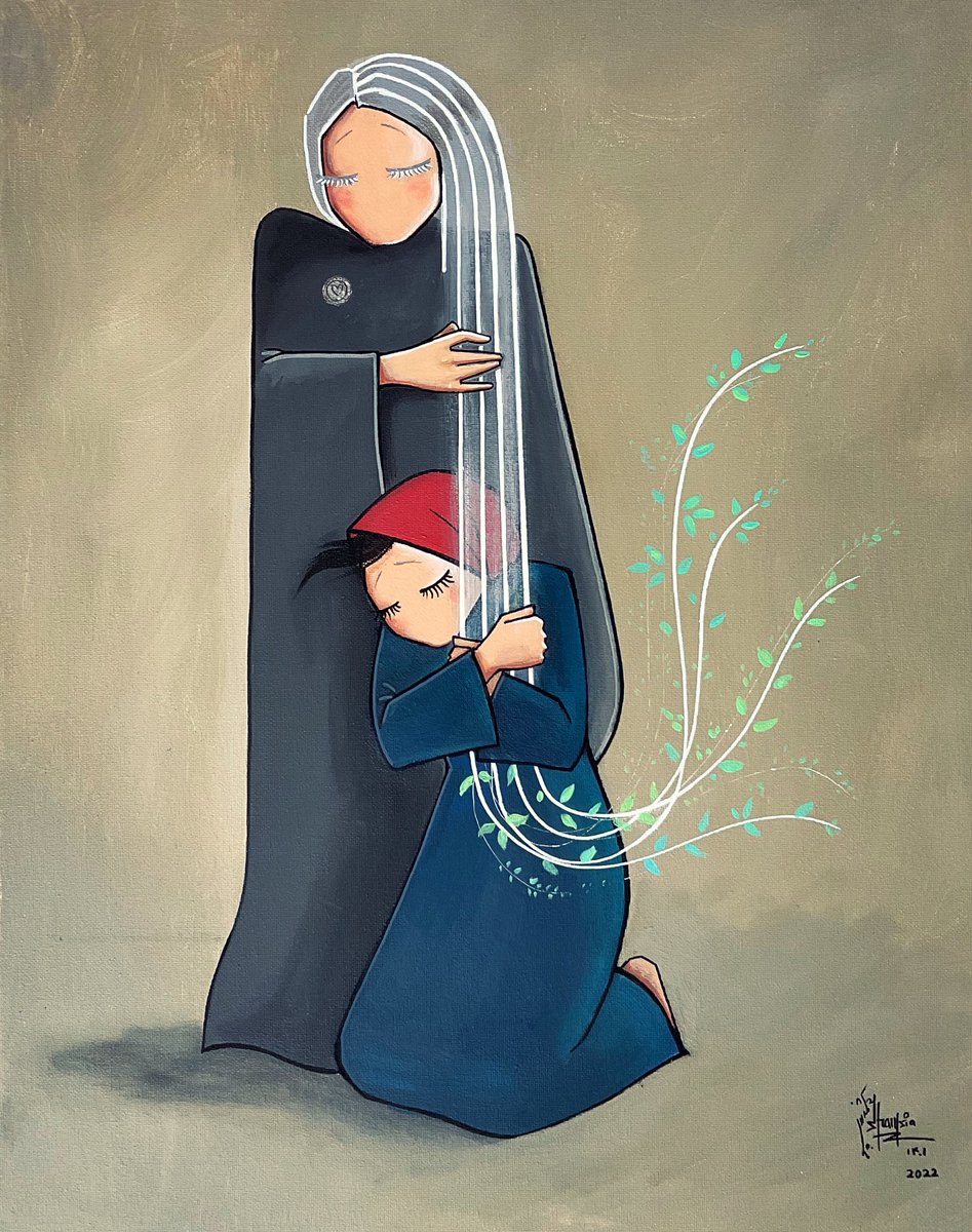 ShamsiaHassani's tweet photo. Mother/ مادر ❤️

When I was a child, I thought that humans become less dependent on their mothers as they grow older. However, as I grew older, my dependence and love for my mother increased, 
the meaning of “mother” changed, she became more and more valuable to me. https://t.co/3Xb27RooPg