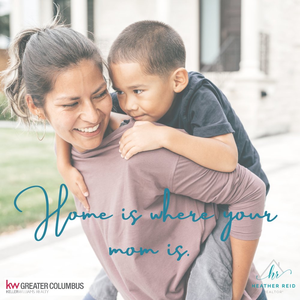 HeatherKwgc's tweet photo. Here's to all the mom's that make a house a home and love without conditions. Happy Mother's Day! 

#HeatherReidRealtor #KellerWilliamsGreaterColumbus #HappyMothersDay https://t.co/FpsCLP5aaZ