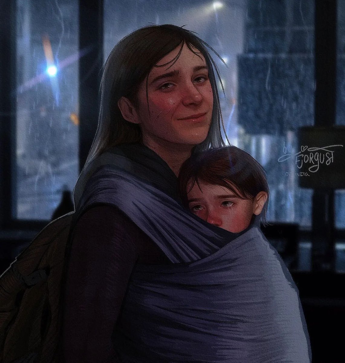 TheLastofUsNews's tweet photo. Happy Mother's Day!
Anna Williams and her baby girl Ellie. 🥰

🎨 Artist fjorgust on IG https://t.co/AlWMG97EjO