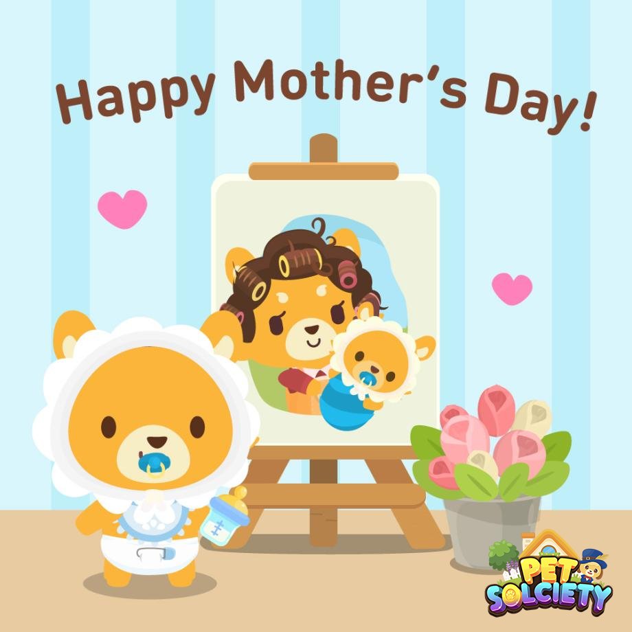 PetSolciety's tweet photo. Happy Mother's Day from Pet Solciety to all the unbelievably strong Mummies - we are here because of your love and care 💜 https://t.co/0r2s1In1lu