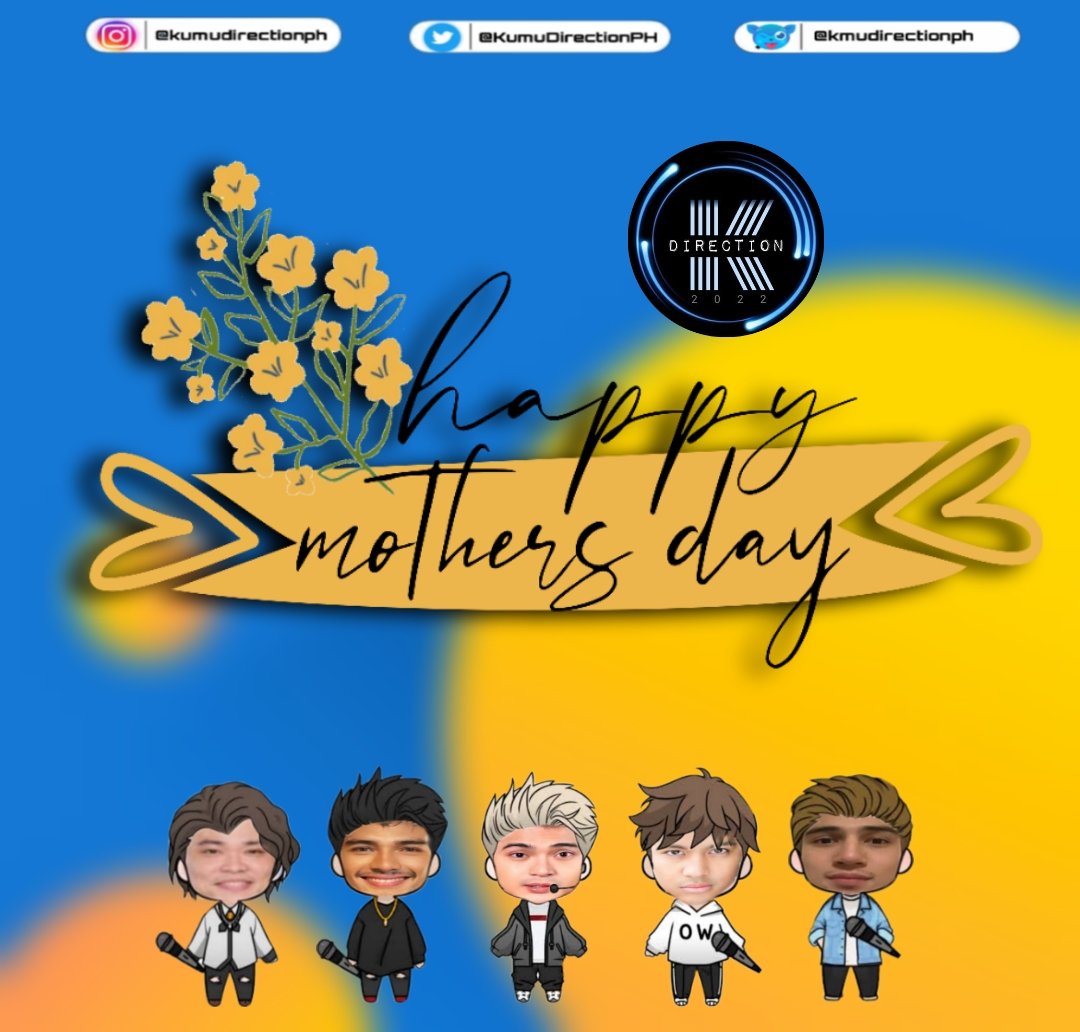 KumuDirectionPH's tweet photo. KUMU DIRECTION

To all Mothers and from us "Royals" and the Boys.

HAPPY MOTHERS DAY!❤️💐🌹

#KumuDirection https://t.co/atBDWaknNl