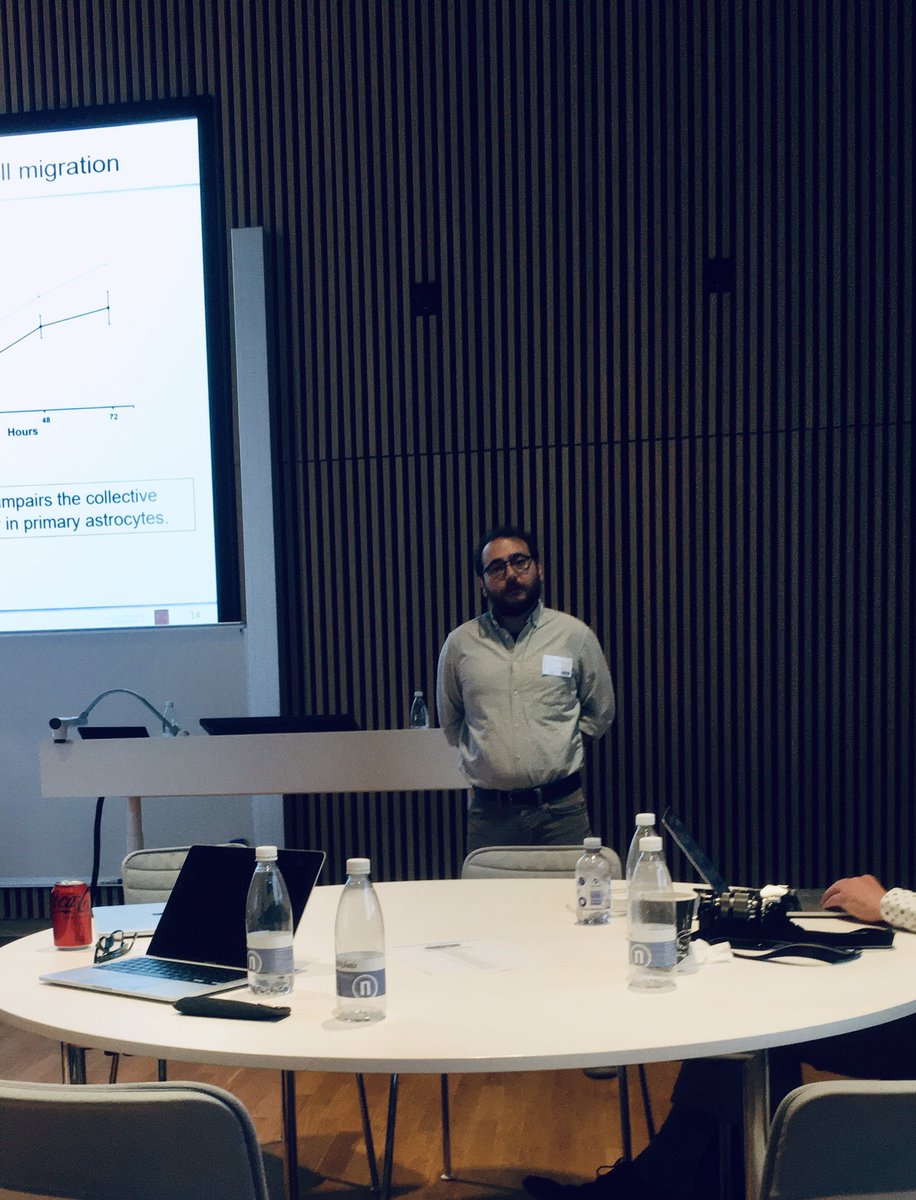Baran Enes Güler giving us insights into his work on VLGR1 regulating the migration of astrocytes by controlling focal adhesions turnover. Thanks! #adhesionGPCR2022