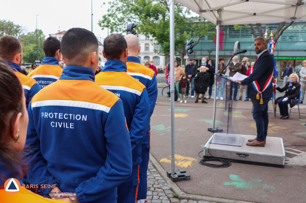 PCPSMontreuil's tweet image. #8mai1945 : nos secouristes étaient présents, comme tous les ans, aux côtés des autorités civiles, militaires et des associations d’anciens combattants pour commémorer cette journées.

@PatriceBessac @alexiscorbiere @montreuil
