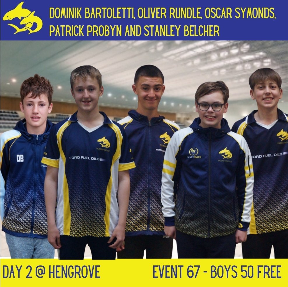 Tigersharks_ASC's tweet photo. Great swims from all the boys in the 50 Free π¦
Congratulations to Dominik (11/12) and Oscar and Patrick (13) for reaching the finals. Good luck and swim fast ππͺπ₯
#swregionals #50free #finalists #tigersharksasc https://t.co/cXPvV4MlF4