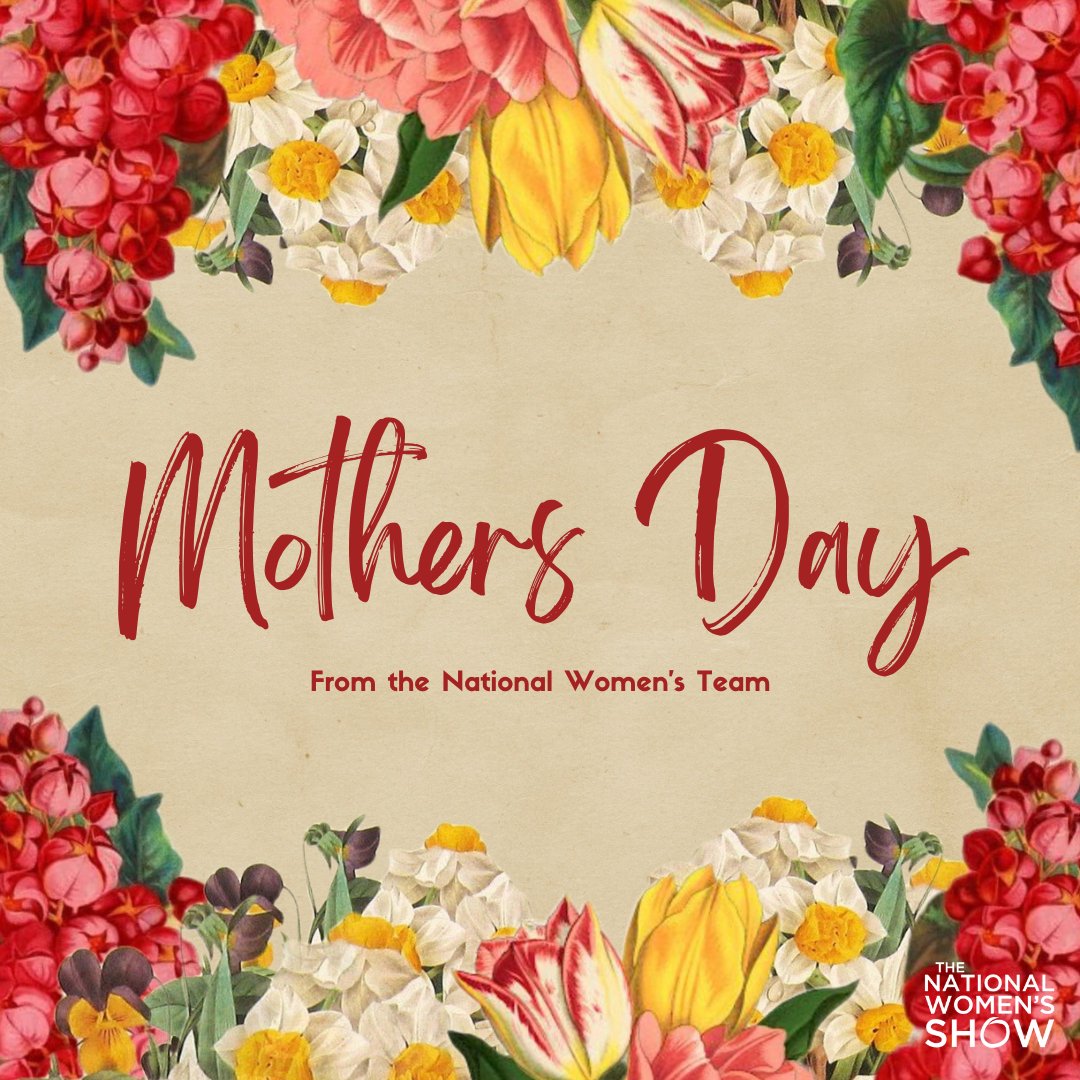 ntlwomenshow's tweet photo. "Mums are like buttons, they hold everything together."

Happy Mother's Day to all our BEAUTIFUL MOTHERS! 

#mothersday #nwstoronto #nwsottawa https://t.co/9VyoamK0Sk