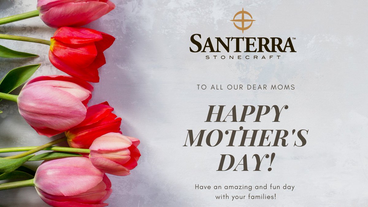 Happy Mother's Day to all the wonderful Mothers out there! 

#SanterraStonecraft #MothersDay #Mom #raisingthenextgeneration