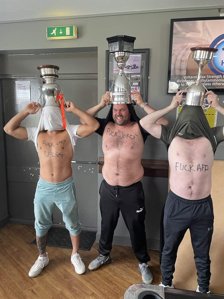 Fuck your all 🏆🏆🏆 <a href="/JWCC1967/">JOKER WICK CC</a> <a href="/AFP_FC/">AFP Pewter Pot FC</a> Lord Nelson can have it an all 🖕🏼