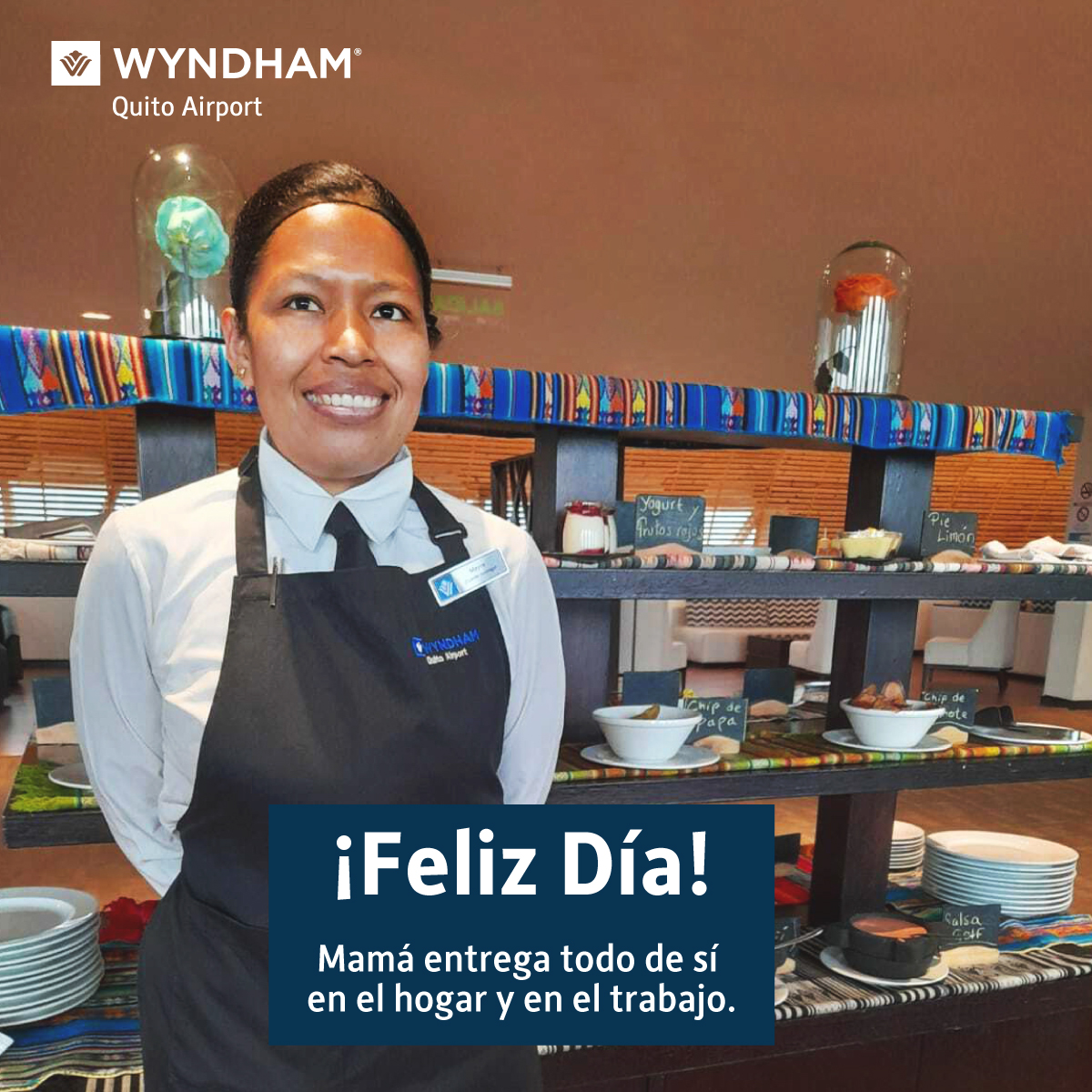 ¡¡Feliz Día Mamá💙!! Hoy celebramos su entrega, incondicionalidad, esfuerzo y amor que brinda a todo lo que hace.

#wyndhamquito
#quito
#diadelamadre