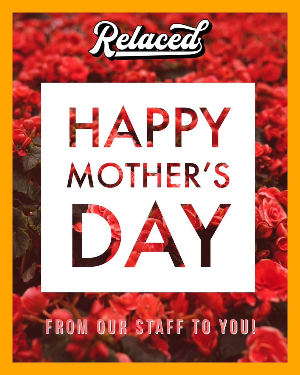 Relaced330's tweet photo. Happy Mother’s from the staff at Relaced 330 to all of the hardworking mothers out there!🌸
#GetRelaced https://t.co/ESFBt86piZ
