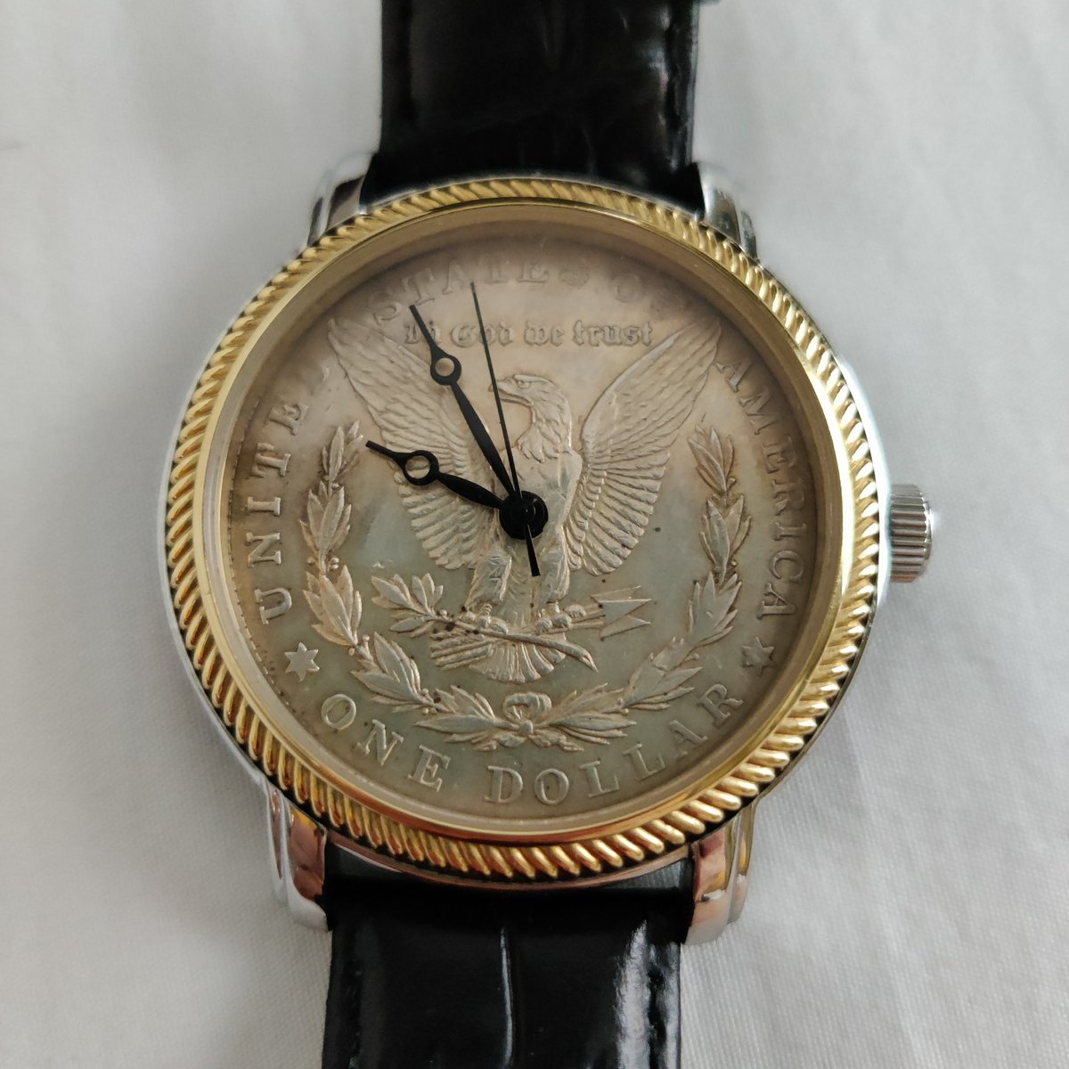 WatchYouKnow1's tweet photo. Stauer Eagle Coin Watch. Unique.
My YouTube channel features watches that are the best bang for the buck from Casio to Omega.
https://t.co/2liIkvYs8C
#stauer #coinwatch #watchphotography #watchesandbooks #watches #wristcandy #wristwatch #wristwatchreview #watchesandwonders2022 https://t.co/VxHIHeqUvb