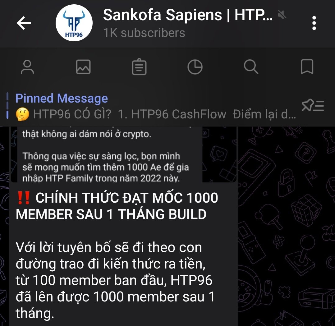 htp96_community's tweet photo. ‼️ CHÍNH THỨC ĐẠT MỐC 1000 MEMBER SAU 1 THÁNG BUILD
(https://t.co/rVBRej7SNe)

Với lời tuyên bố sẽ đi theo con đường trao đi kiến thức ra tiền, từ 100 member ban đầu, HTP96 đã lên được 1000 member sau 1 tháng.

Một lần cảm ơn Ae đã đồng hành và ủng hộ HTP96 https://t.co/CdNhMr7tBA