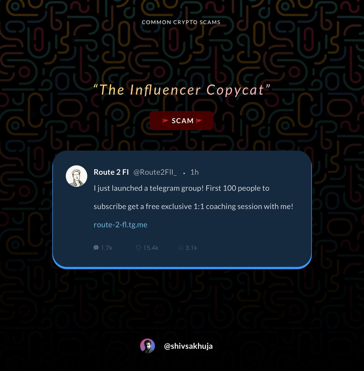 🚩🚩 8 Common Crypto Scams & How to Avoid Them 🚩🚩 [1/x] 🧵 👇
