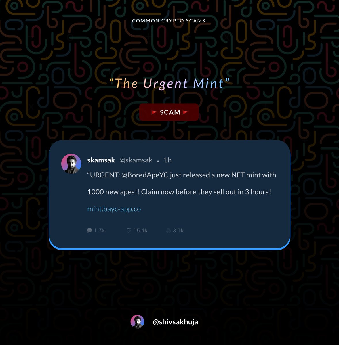 🚩🚩 8 Common Crypto Scams & How to Avoid Them 🚩🚩 [1/x] 🧵 👇