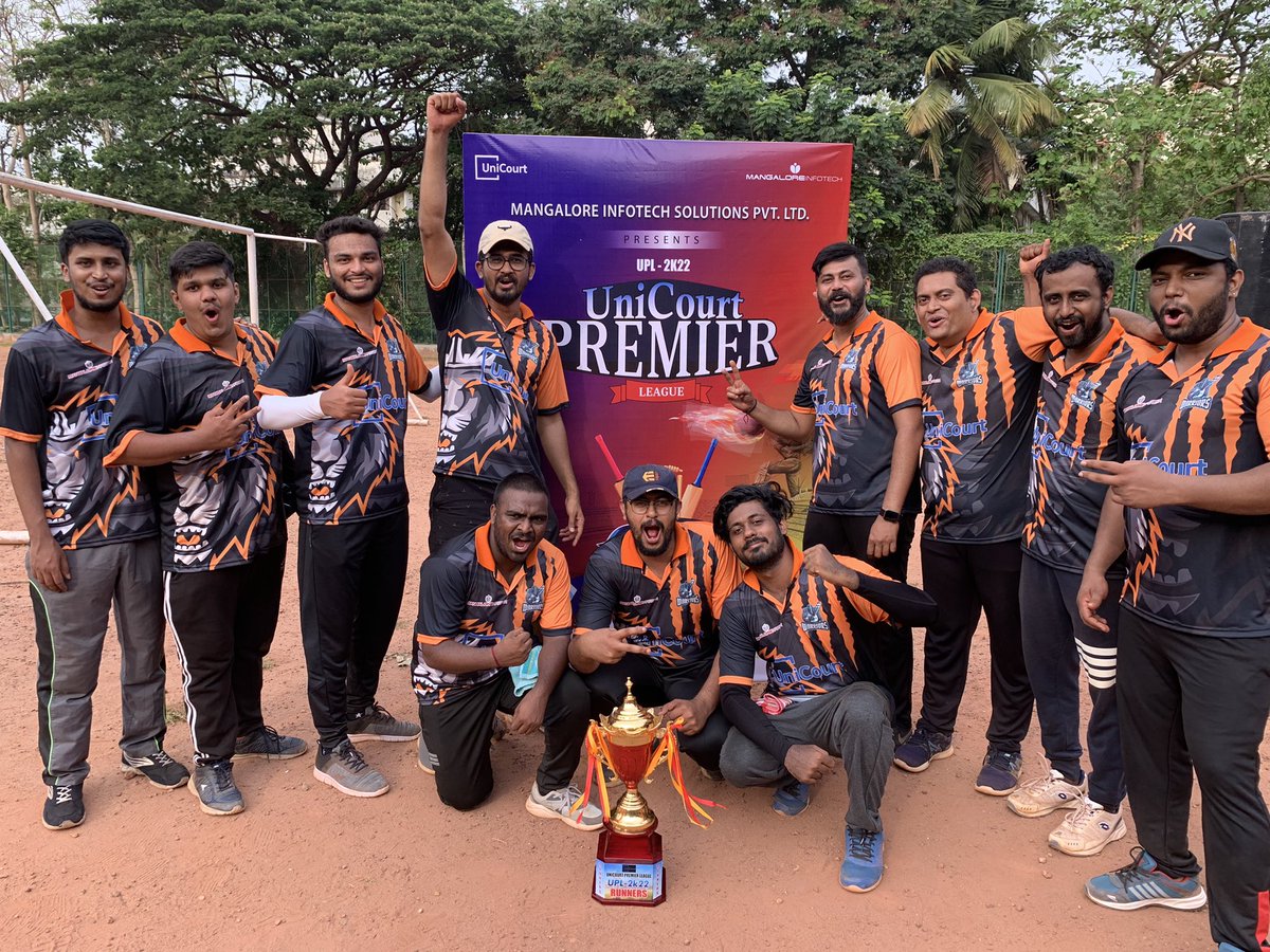 pshenoymi's tweet photo. UniCourt Premier League 2022 #UPL22 was held today at the Aloysius Grounds in Mangalore. The Cricket fever was on and we had excellent participation from both Men and Women of @UniCourtInc https://t.co/MQTZd91GVx