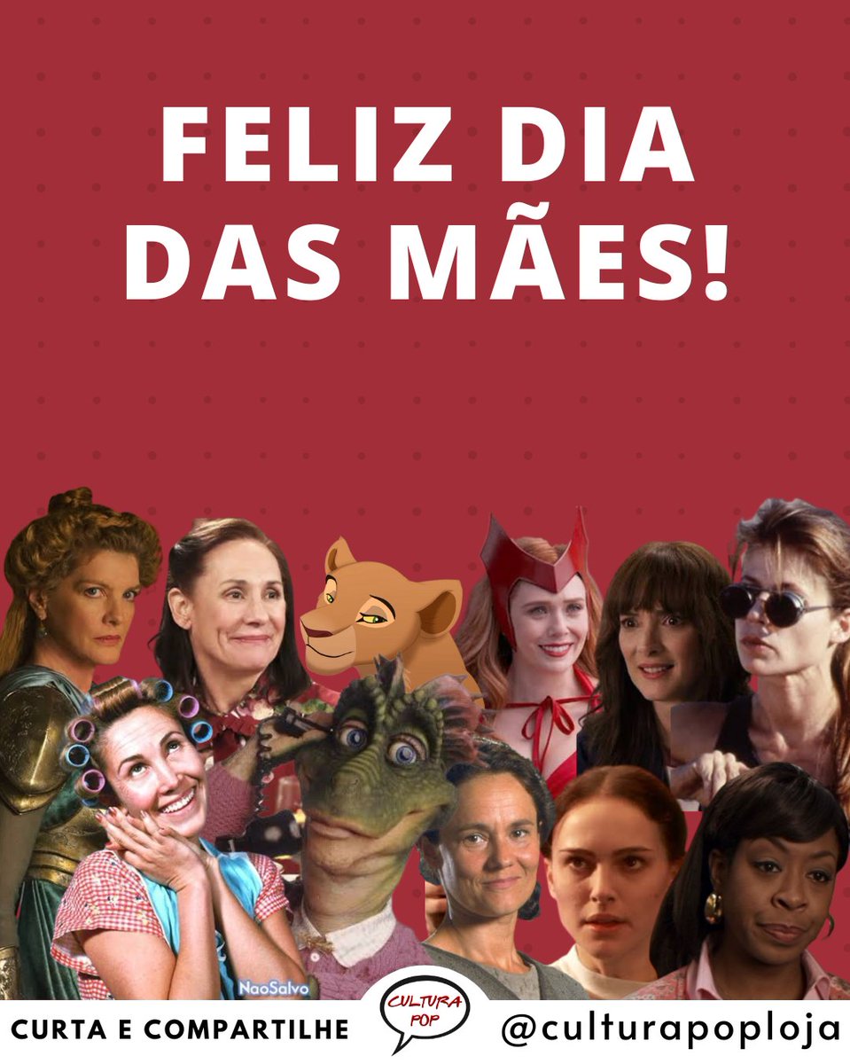 CulturaPop_Nerd's tweet image. Não importa se ela vem de uma galáxia muito distante, da era dos dinossauros, usa a magia do caos ou luta com ciborgues do futuro, toda mãe merece uma homenagem neste dia! Parabéns a todas as mães!

#diadasmaes #maenerd #maegeek #culturapop