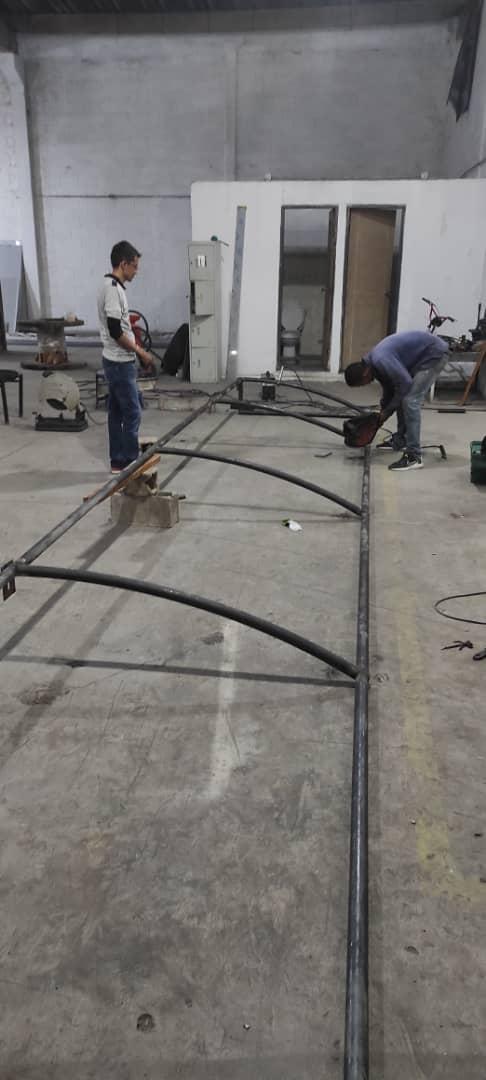 ALUVEN's tweet photo. Estructura para toldo en proceso 👌💯 https://t.co/2cRNmQVtjT