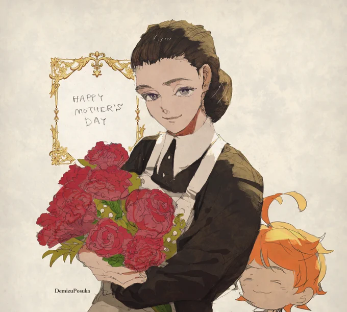 母の日♪#約束のネバーランド 