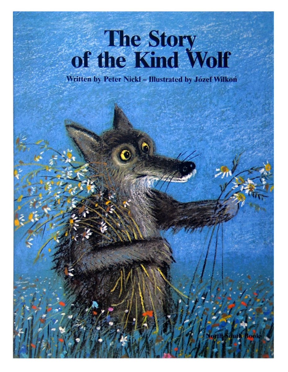 _ko_mon's tweet photo. #Illustration by Jozef Wilkon for 'The story of the kind wolf' / 'Geschichte vom guten Wolf' by Peter Nickl
#art #aimals #wolf #bookillustrations https://t.co/PGV0UBX6u9