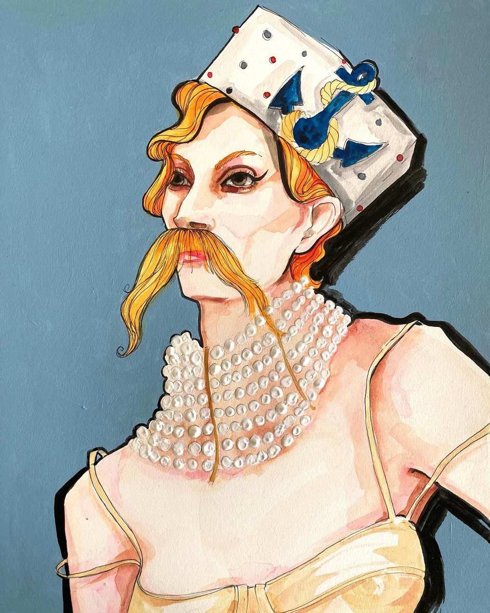 ArtSunanda's tweet photo. Fun session with Drawing Cabaret Couture this was from a 10 minute pose #fashionillustration #art #Illustrator https://t.co/qucKbeM2Eo