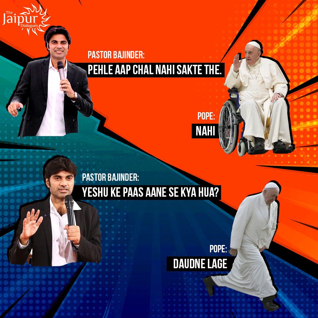 JaipurDialogues's tweet photo. Mera Yesu Yesu!
#JDComics https://t.co/GAWV9SRfR7