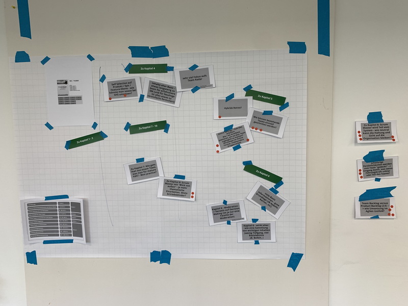 VHemmert's tweet photo. Die Scrum Master Community of Practice @ Siemens Healthineers AT R&amp;D (Forchheim) hatte zu Gast 
@fabianschiller und @martinheider um über ihr kürzlich erschienenes Buch: "Scrum Master Kompagnon" zu sprechen -- sowie weitere gute Diskussionen zum Thema #Agile #ScrumMaster. Danke! https://t.co/kDlaIBzFSU