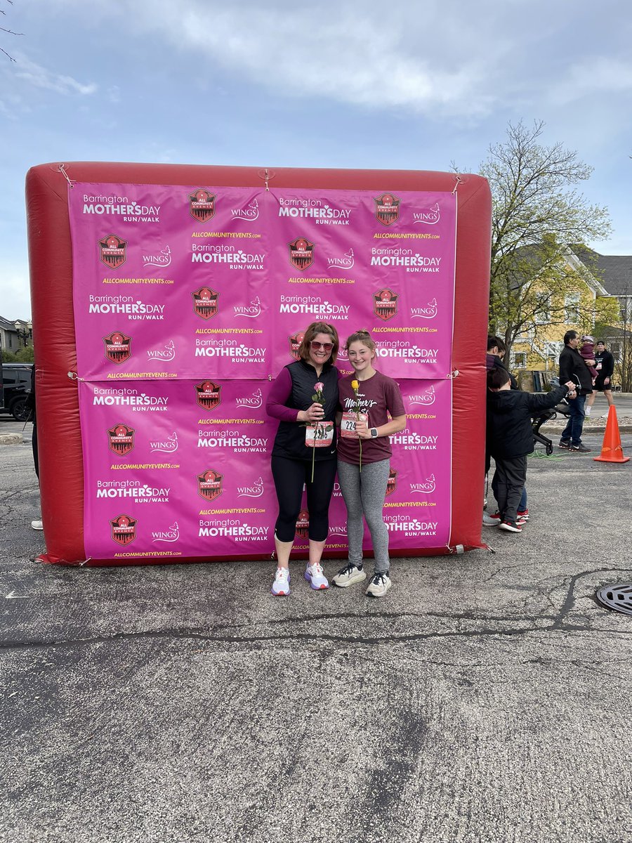 kayteemi's tweet photo. Love our tradition! Barrington Mother’s Day 5k with my girl!🏃♀️💖🏃♀️#runwithmom https://t.co/TRVCvHiEhV