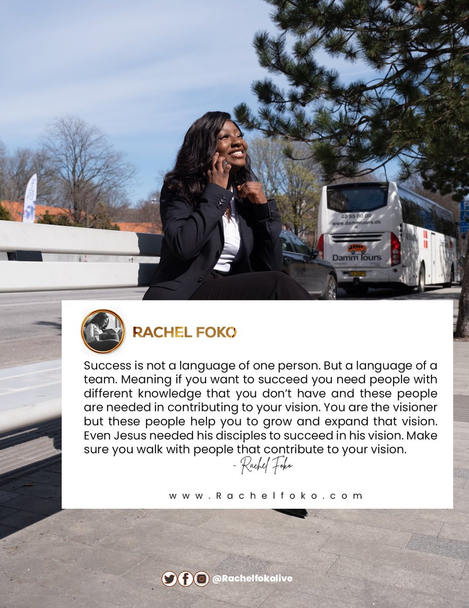 rachelfokolive's tweet photo. Success is Team work 🙏🏾🙏🏾.  #influence #trendsetter
#joy #happiness #change #breakthrough #miracle #rachelfoko #motivation #motivationalquotes #viral #trending #trendingnow #explore #makeMoney https://t.co/1DrHqPW1nQ