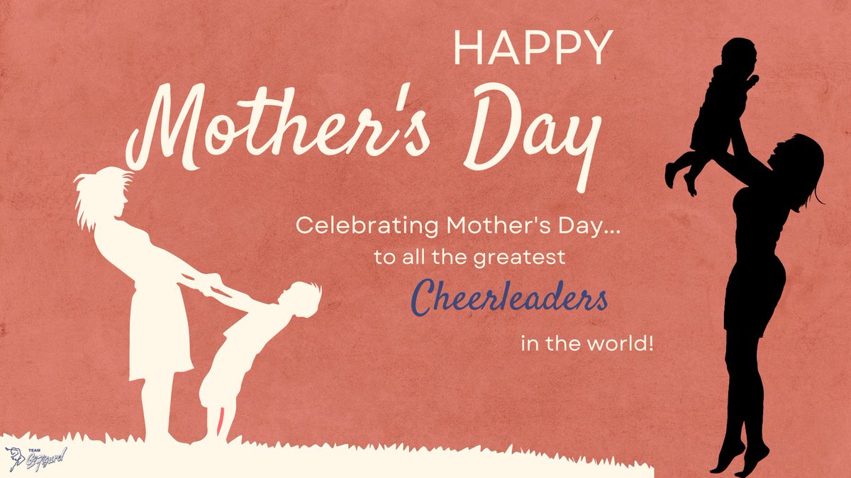 Happy Mother's Day!
Celebrate the greatest Cheerleaders in the world this weekend!
#cheerleader #mothersday #thankyoumom
