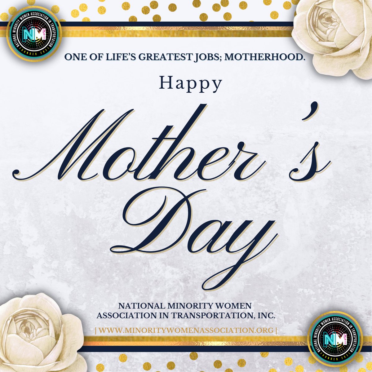 NMWAIT's tweet photo. The National Minority Women Association in Transportation wishes all of the mothers out there a very happy Mother's Day. It's not an easy job, but we manage!!
#happymothersday #truckingmothers #nmwaitbelieves #nmwait #m2nmwait #ambassador2nmwait #longevityoverpopularity https://t.co/b09Cwc1NbG