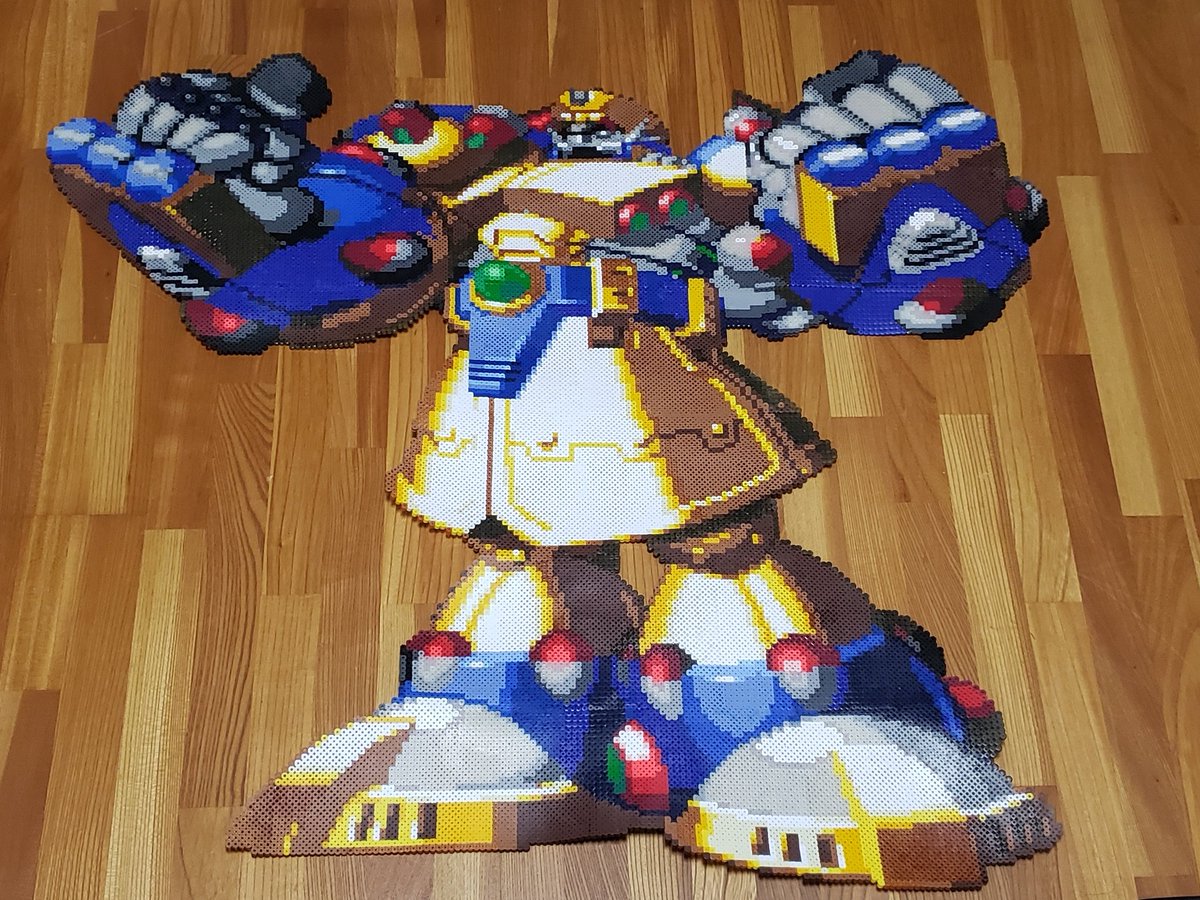 これも運命か、仕方あるまい― #ロックマンX4 よりジェネラル。各部の