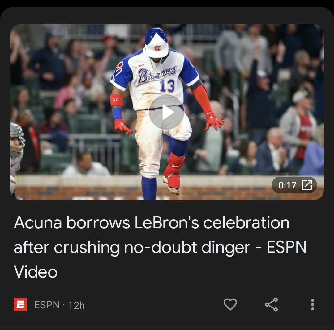 Ronald cracked the code of how to get ESPN to give a single shit about baseball