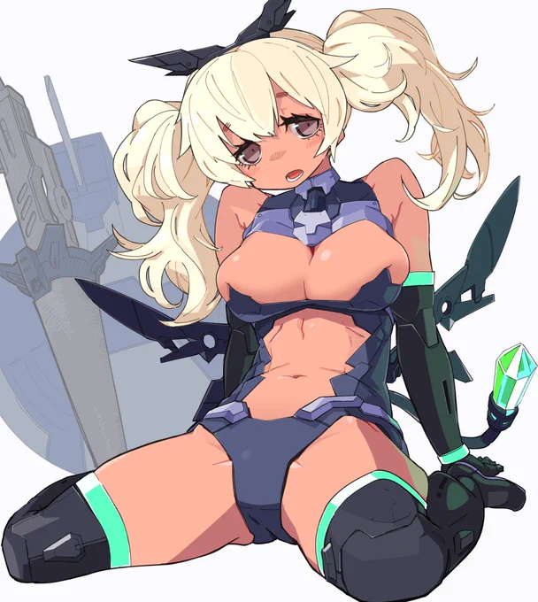 うちのギャルルチェできたよ。
コンセプトはエッチなベルガ・ギロス。
#30MS 