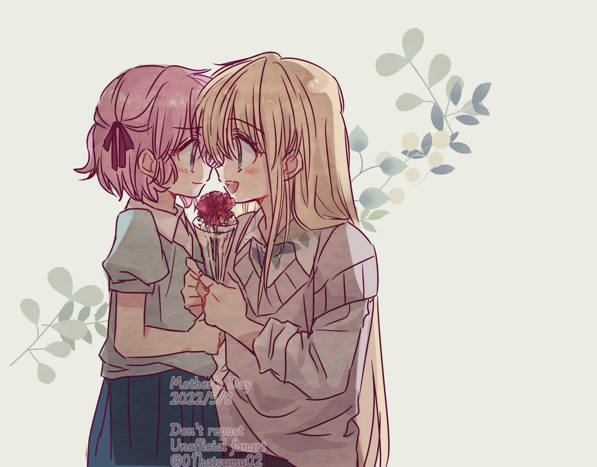 「Mother's Day 」|初夢(はつむ)⭐️1月中完成目指して合同ログ本制作中のイラスト