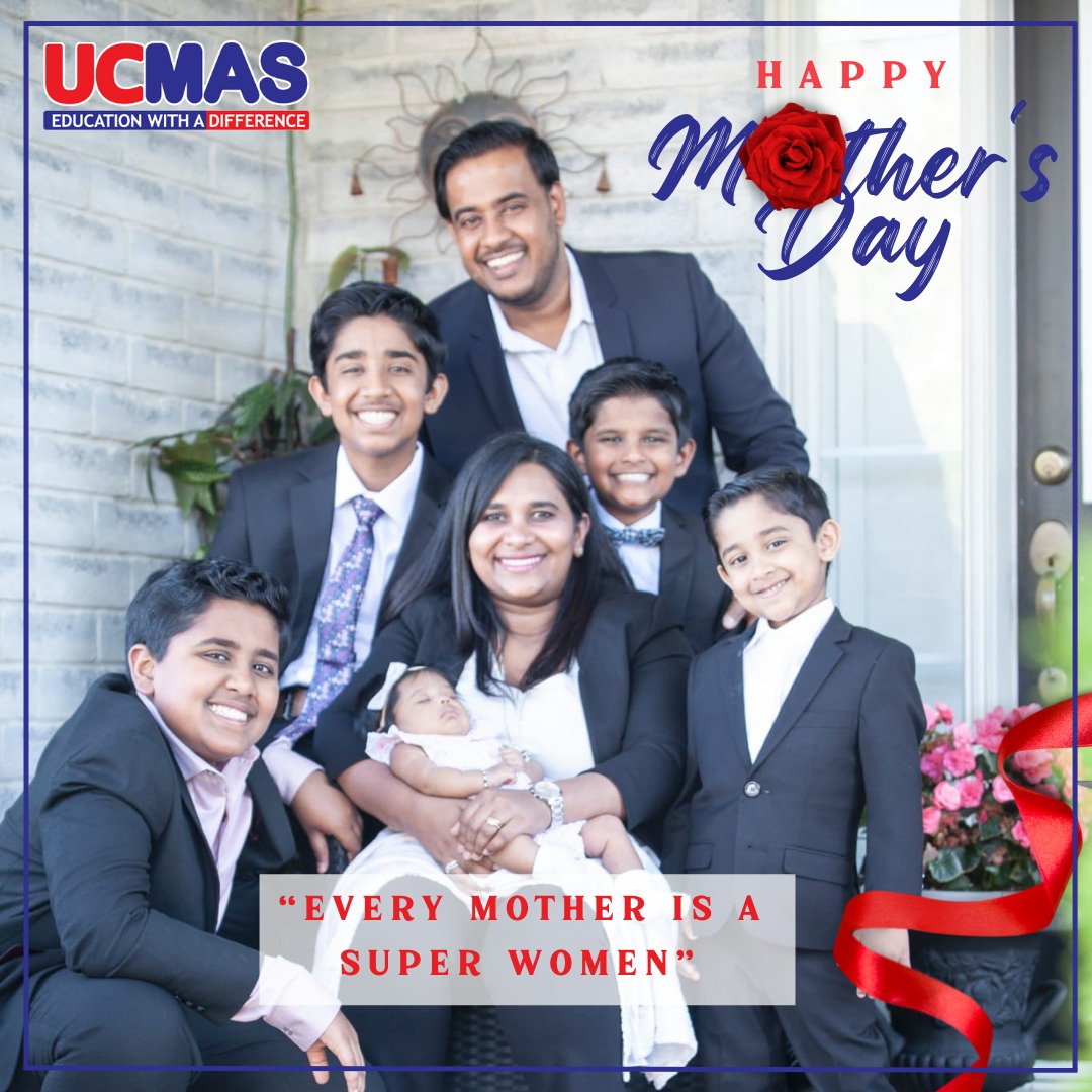 One day a year isn’t enough to celebrate motherhood and everything our moms do for us. To all the moms out there…Celebrating Mothers from the UCMAS network Happy Mother’s Day! 
#mothersday #ucmas #mentalmath #usa #canada #motherslove #gift #marketing #socialmedia #learning