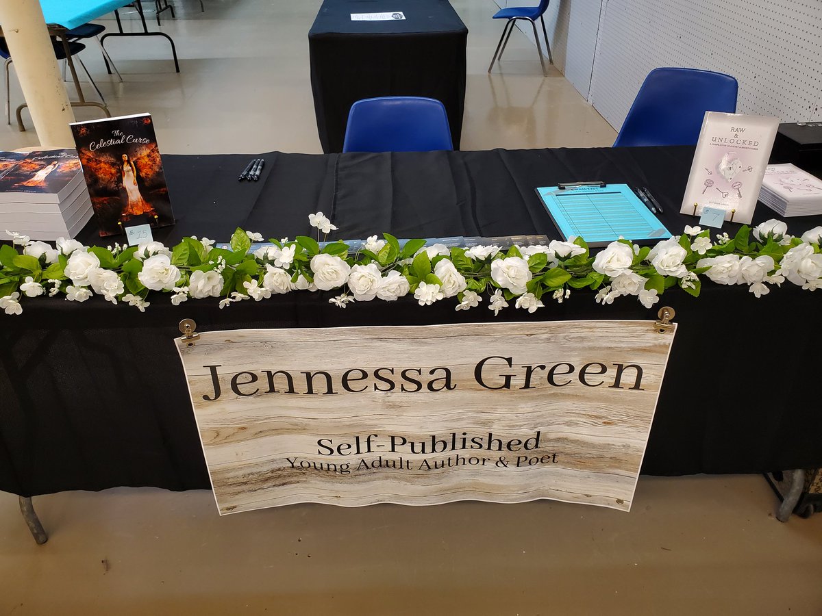My first book signing! Here's to hoping for a good turn out this mother's day! 💖

#writingcommunity #booksigning #selfpublish