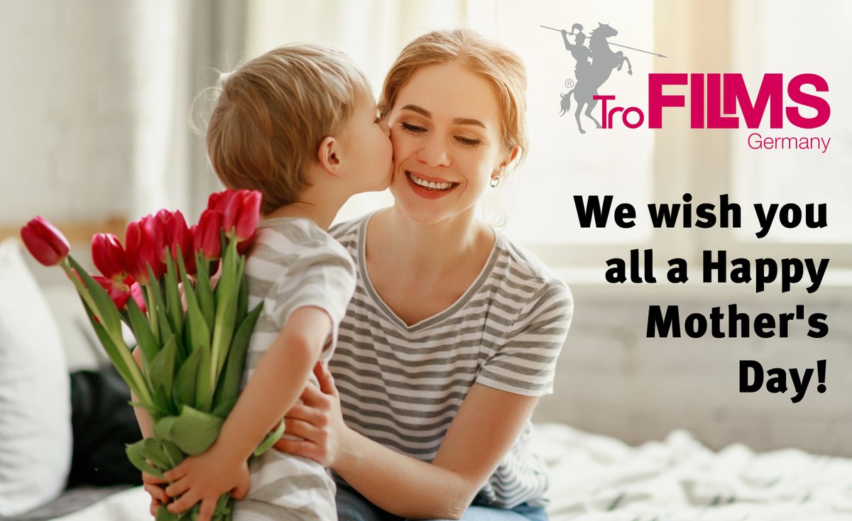 TroFilmsGmbH's tweet photo. We heartily wish all the mothers out there a happy Mother's Day!

Wir wünschen allen Müttern da draußen von Herzen einen glücklichen Muttertag!

#trofilms #mothersday #muttertag https://t.co/p1RDg3H7IB