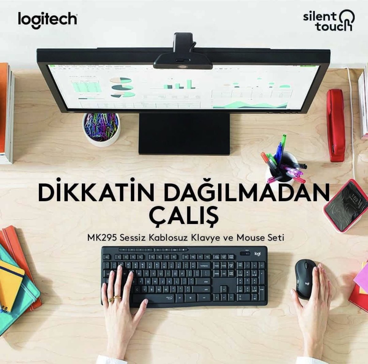 Itsuperstoretr's tweet photo. MK295 SESSİZ KABLOSUZ KLAVYE VE MOUSE SETİ
%90 daha az tıklama ve yazma gürültüsü ile sessiz çalışın. https://t.co/xS9P78wkEc