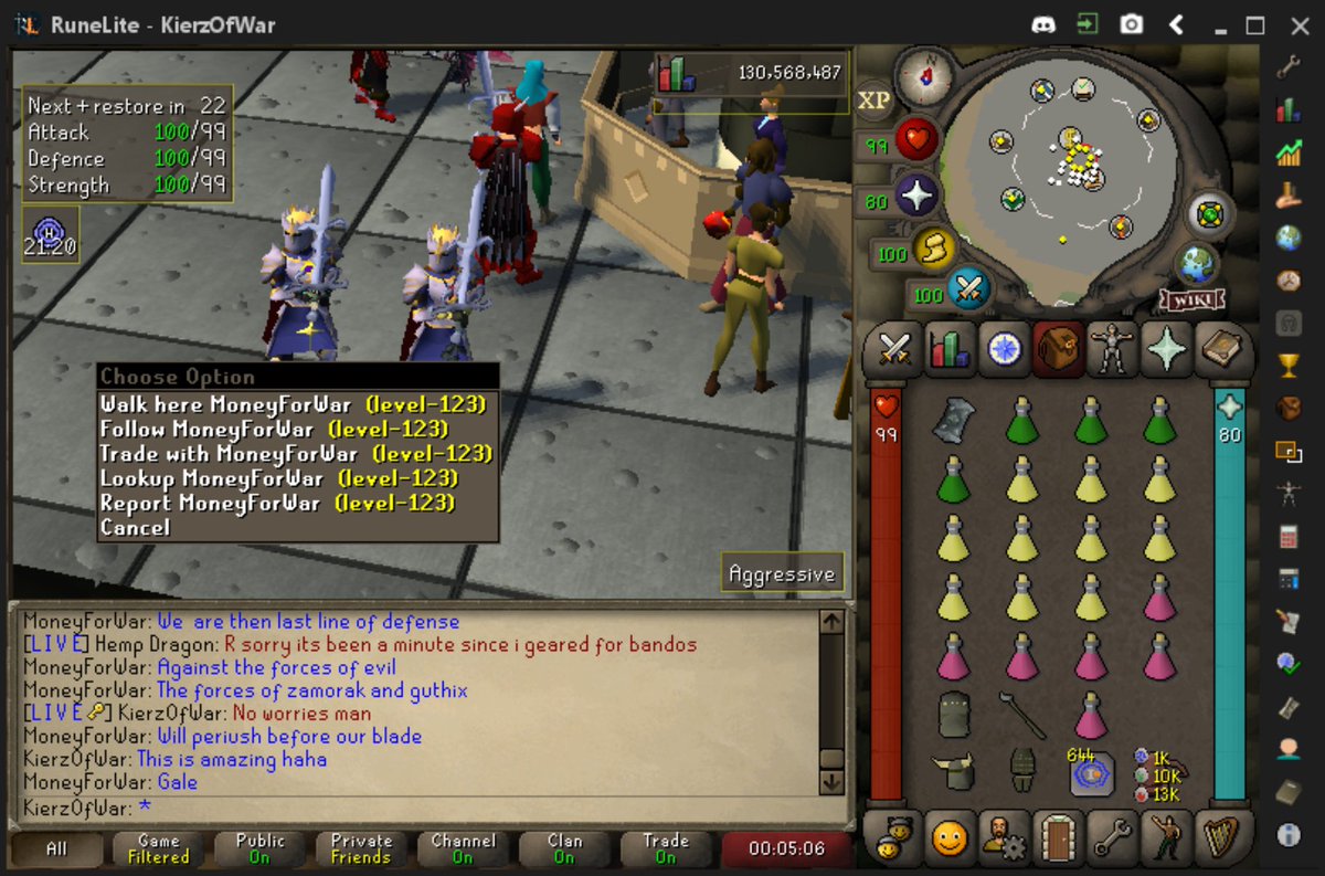 KierzOfWar's tweet photo. Randomly found this dude in the GE lmao 😂 https://t.co/DC6AHwfdwX