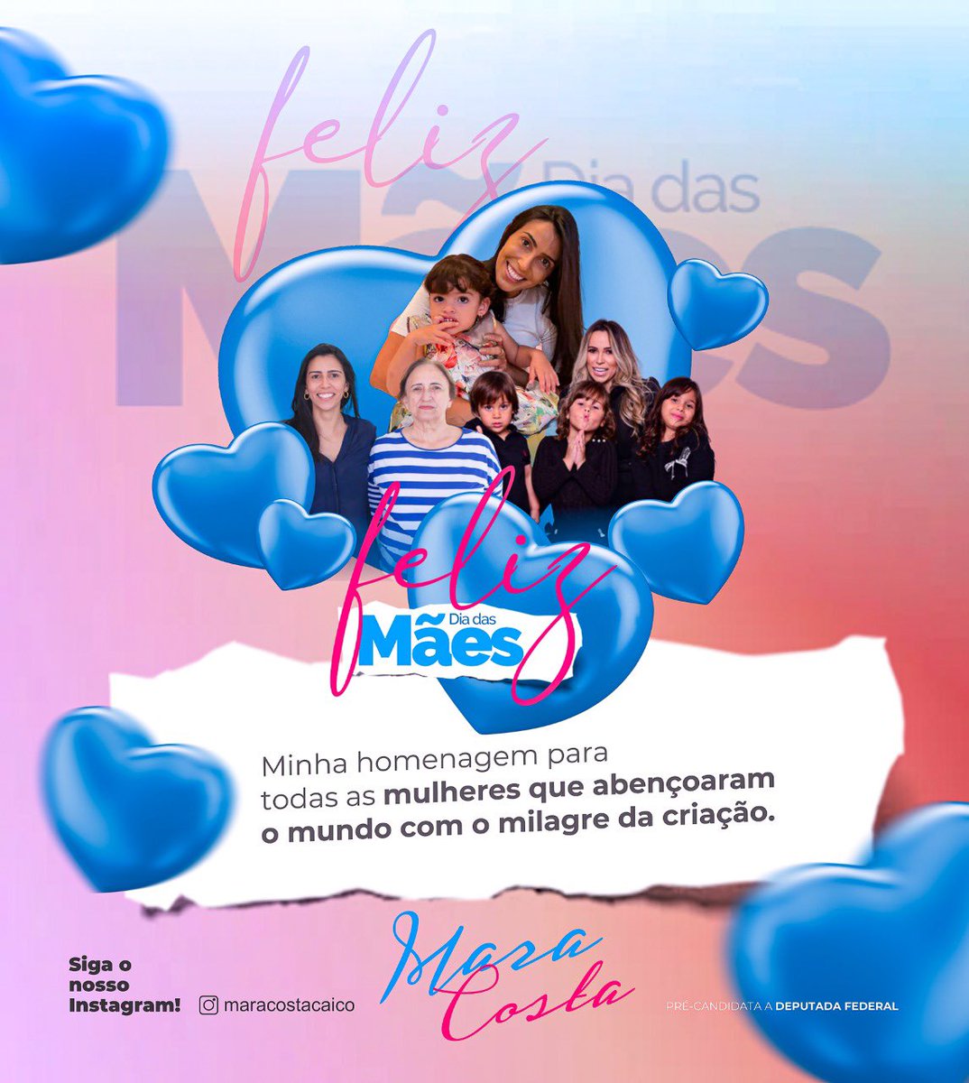 maracostarn's tweet photo. Mãe é sabedoria, força e lealdade. E acima de tudo, também somos sinônimo de força e zelo. 

Feliz dia das mães, a todas mamães. 

#mulher #domingodasmães #zelo #afeto #carinho #respeito #gratidao #eleicoes2022 #seridó https://t.co/mvOPIlnMLB