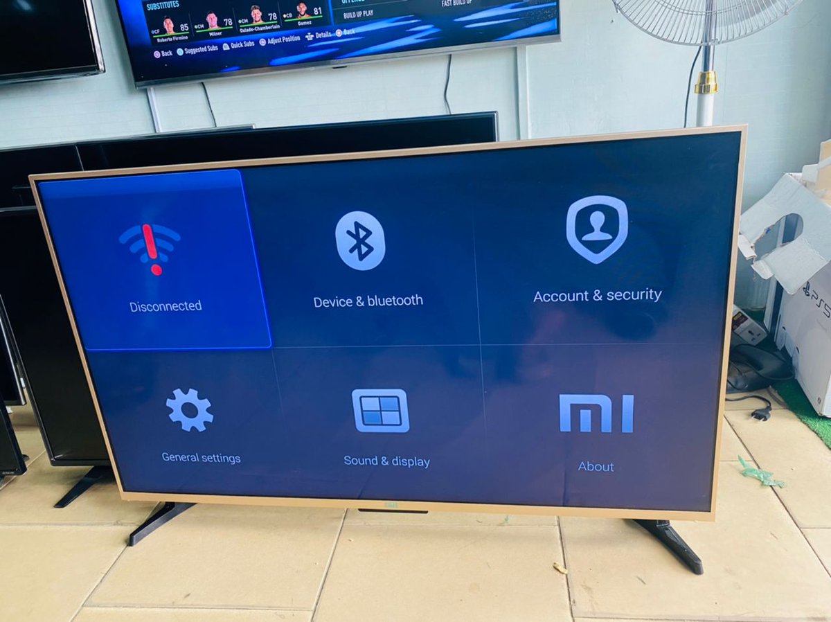 Timothyhonest02's tweet photo. 50INCHES MI ANDROID SMART TV. #165K
SHOP LOCATION 👉NTA ROAD MGBUOBA OPPOSITE CHICKEN REPUBLIC BY LOCATION JUNCTION.

IT CAN ALSO BE DELIVERED TO YOUR DESTINATION.
WHAT'S APP OR CALL FOR QUICK REPLY
☎️08058271624 https://t.co/d3VazQvBtg