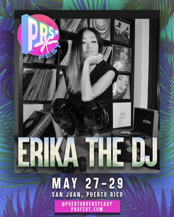 PRSFest's tweet photo. Here’s a list of a few of the amazing DJs for #prsfest . @DJTONYTOUCH #erikathedj @LordFinesseDITC @DjReadyRon #partywithapurpose #puertorico #puertorocksteady https://t.co/fqzyYLESaQ
