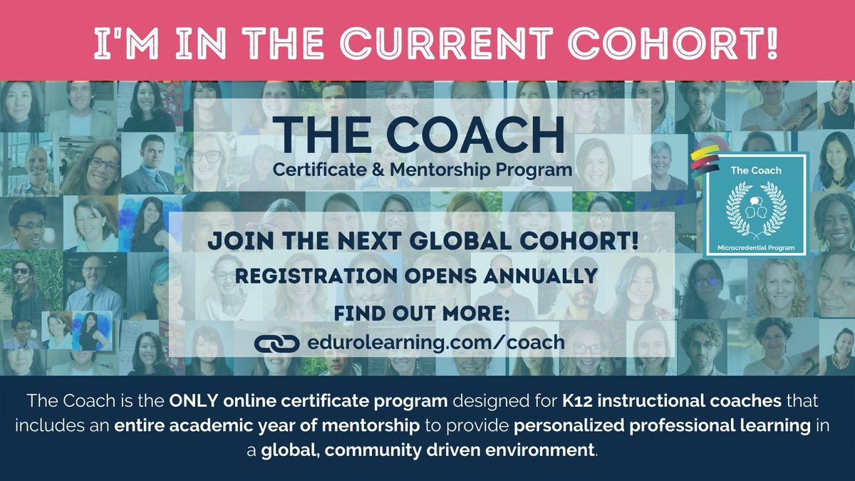 Excited to start this year long course <a href="/edurolearning/">Eduro Learning</a> #coachbetter
