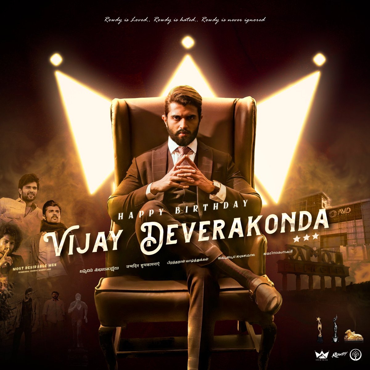 harish2you's tweet photo. Dear  @TheDeverakonda wishing you super duper Block Buster year ahead !!!! 

Happy to launch the Massive Birthday CDP of #LIGER @TheDeverakonda

Happy birthday 🤗

#HBDVijayDeverakonda https://t.co/8TsGu0kxYh