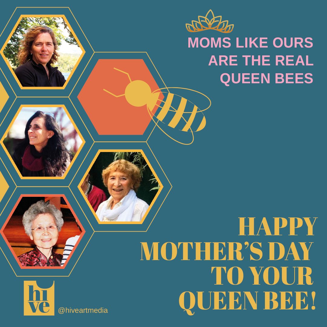 hiveartmedia's tweet photo. Hardworking and disciplined in nature, the queen bee is also a symbol of #motherhood, caring and dedication--like the superwomen in our lives. #HappyMothersDay to the badass #mom that made you just as #badass! ❤️💐😎 #Mother #Mom #Love #QueenBee #ThankYou #HiveArtMedia #HAMLife https://t.co/eJoaGVTAiD
