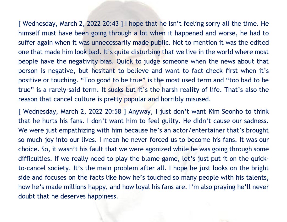 IntlShhdCensus's tweet photo. Happy Birthday! #KimSeonHo !
I want to write a long wish, but due to some personal reasons, I can't even think straight. So I'll just post some wise and warm messages from one of my families who always prayed for you.
ROMANTIC SEONHO DAY
#HappySeonhoDay
#푸른달_여드레_피어난_선호 https://t.co/xEEc7O77Hr