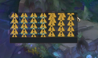 elosanta's tweet photo. big bug in league, if u type "%i:" u will disable chat for both teams. type "%" to enable chat again.

can also put random emojies in chat i will link the image under @RiotSupport https://t.co/rnmxZx14fK
