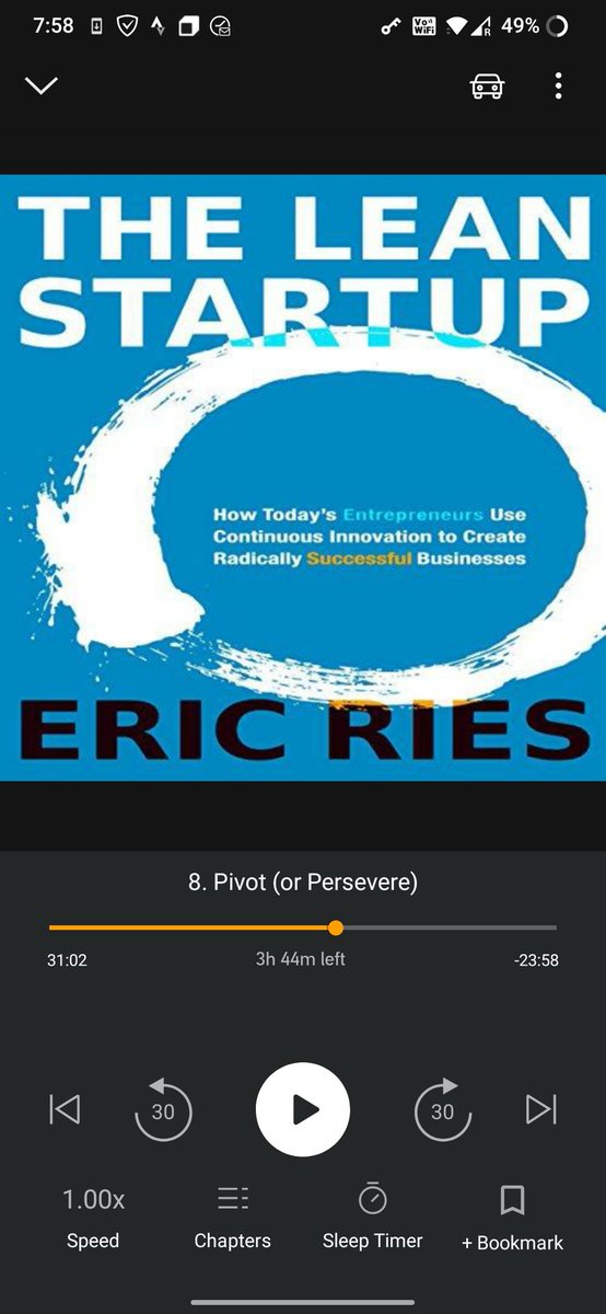 __anku__'s tweet photo. @kartikchow On chapter 8 from a long time!  Seems like I need to finish 😅 https://t.co/CSKH64Weig