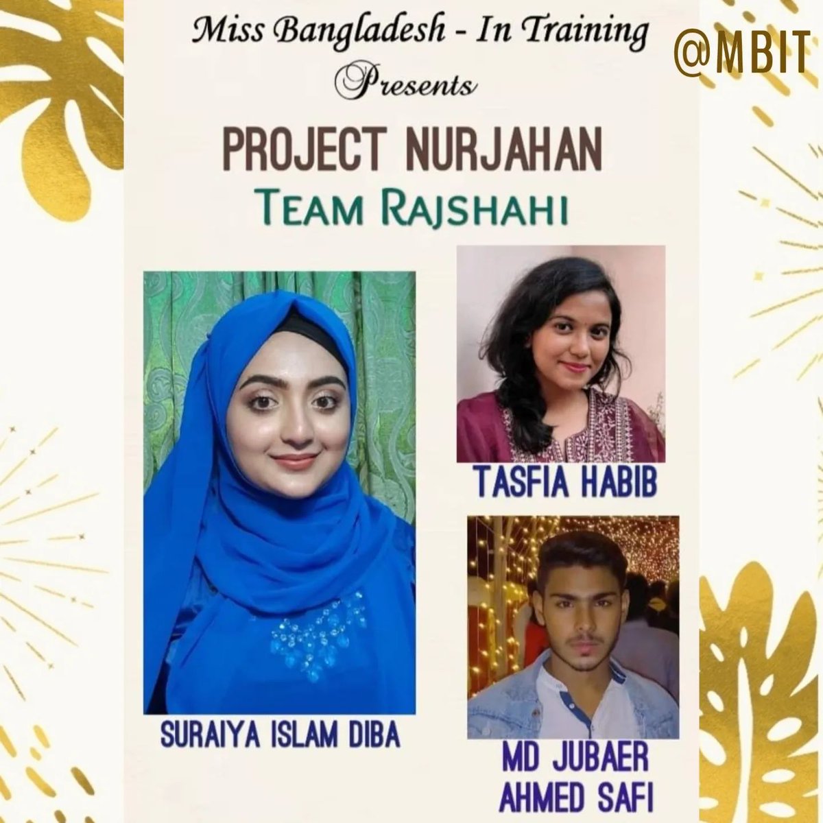 missbd_IT's tweet photo. Meet our 4th "group Rajshahi" #proudcity they are working to make their city proud #ProjectNurjahan #Child #NutritionProject lead by @suraiya_diba
#youthleader #bestwishes team❤️
#youthdevelopment #socialwork #beautuwithbrains #children #beautywithapurpose #project #nutrition https://t.co/jxecc6tXCQ