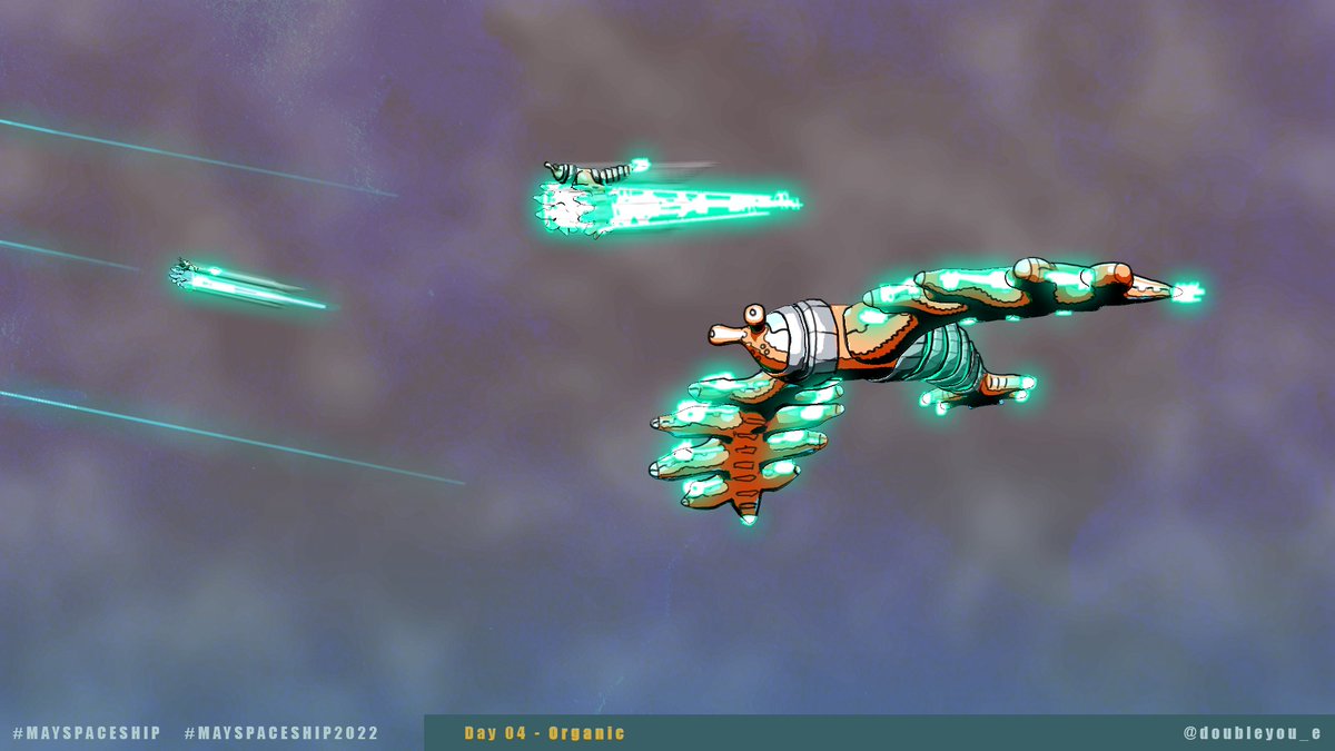 doubleyou_e's tweet photo. 04 - Organic #MaySpaceShip #MaySpaceShip2022 #ScifiArt #Spaceship #ArtistOnTwitter #Scifi #conceptart #STFUAndDraw @Art_Of_One #concept
#starship #drawing #art #digitalart #drawchallenge #sketch #space https://t.co/svRRwkxBPc